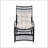 3-Piece Wicker Outdoor Patio Set With Lounge Chair, Ottoman, And Side Table For Garden And Deck Relaxation-218712491