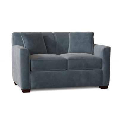 Keaton 60" Square Arm Loveseat with Reversible Cushions