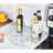 iDesign Linus Divided Turntable Lazy Susan, Clear