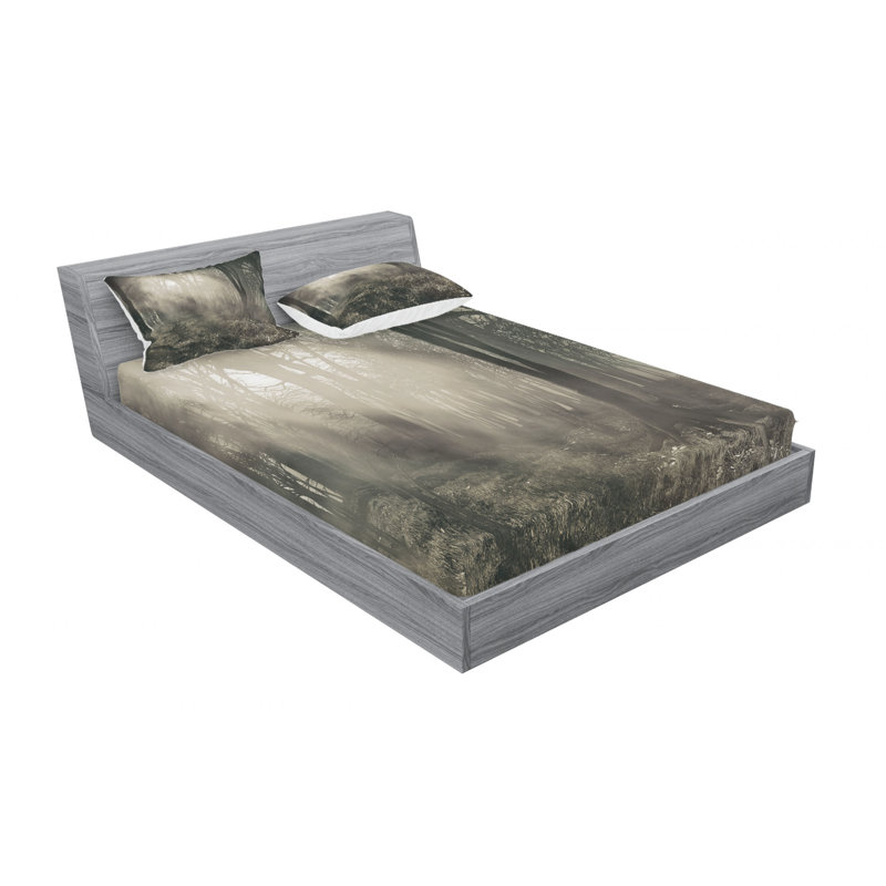 Microfiber Sheet Set, Full Sheet Set with Fitted Sheet