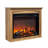 28 Inch TV Media Entertainment Center With Electric Fireplace