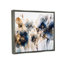 Impression sur toile bleu marine et or-93926155-93926154
