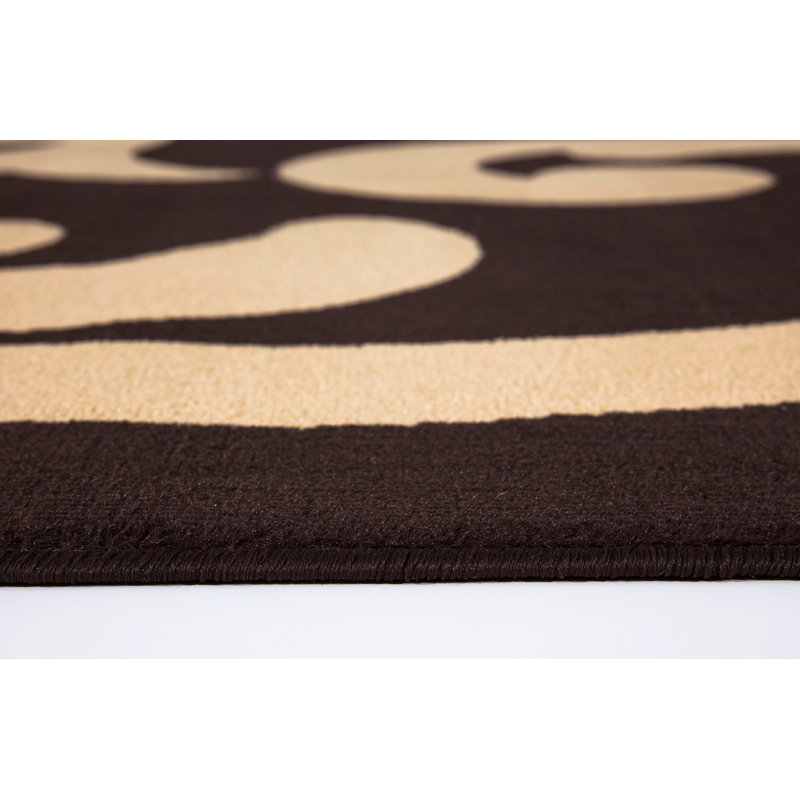 Andelain Abstract Indoor / Outdoor Area Rug, Rectangle 120 x 170cm