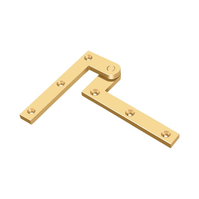 99'' x 16'' Butt Bearing Hinge, PVD Polished Brass