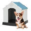 Niche pour chien portable en plastique Durgabai-2089960165