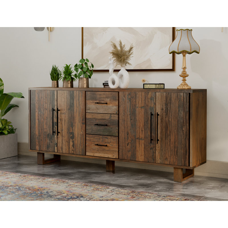 Durias 83'' Solid Wood Sideboard