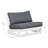 Silbury Outdoor White White Chair-114560337