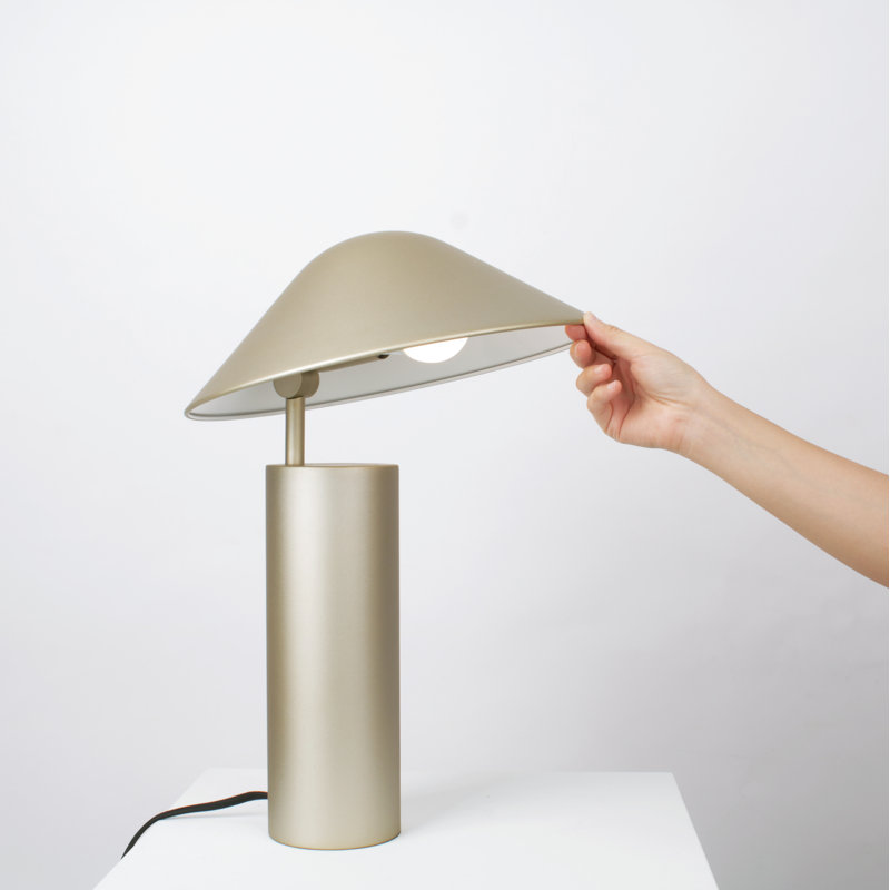 Damo Table Lamp, Champagne Gold