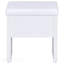 Coiffeuse avec miroir et tabouret Walsh
