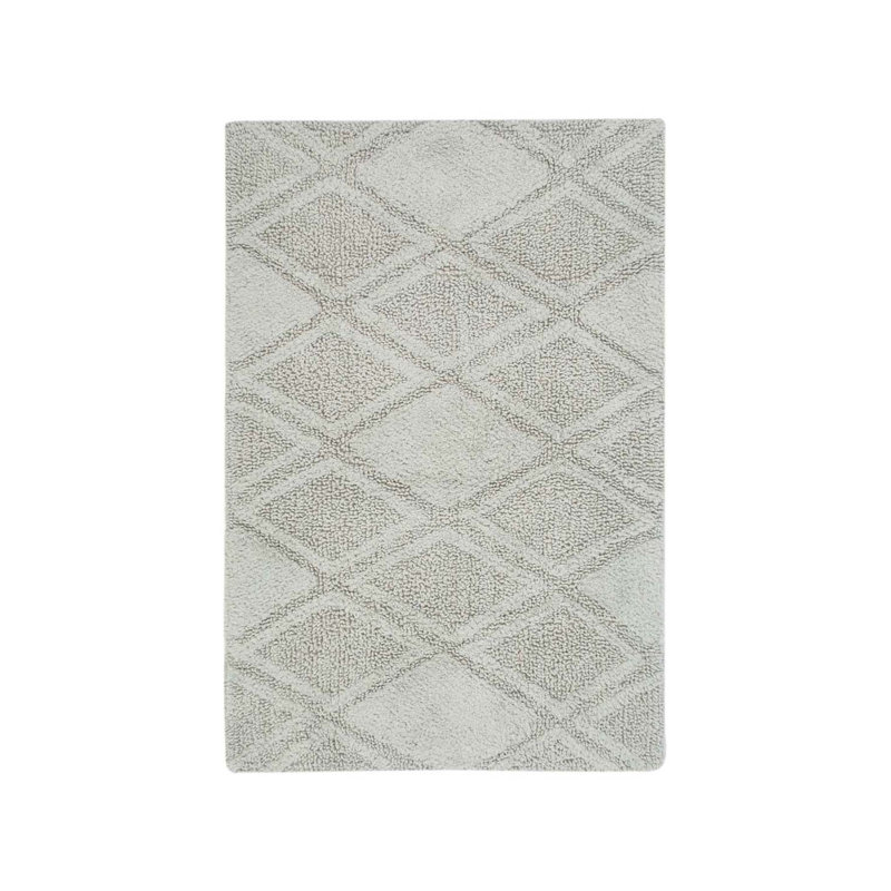 Cotton Non-Slip Bath Mat, Mint