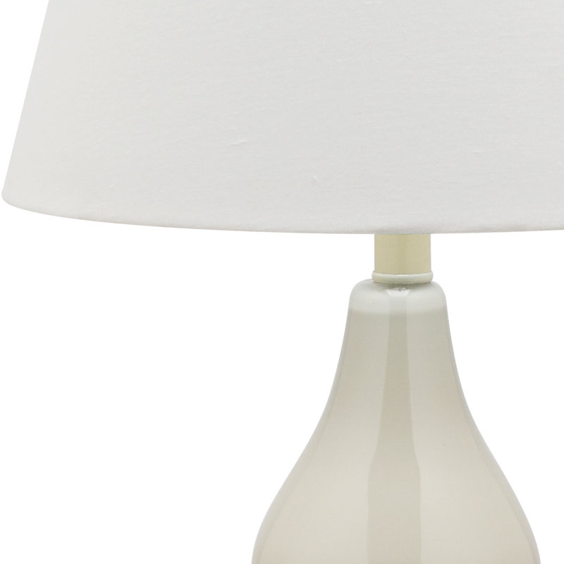 Moriarty Ceramic Table Lamp, White