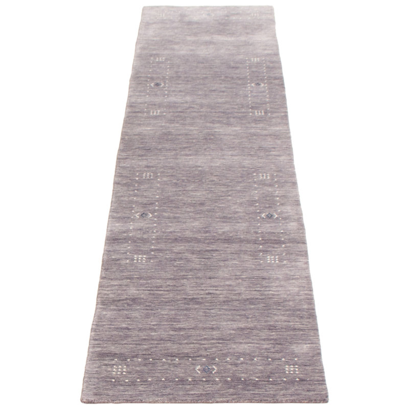 Tapis gris foncé Kashkuli Gabbeh 2 pi 6 po x 10 pi 0 po