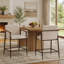 Tabouret de comptoir avec structure en fer (ensemble de 2)-129989683