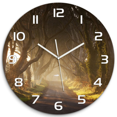 Jisu Glass Wall Clock