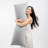 Cooling Touch Jersey Knit Body Pillow with Removable Cover 20" x 54" for Hot Summer-504265163