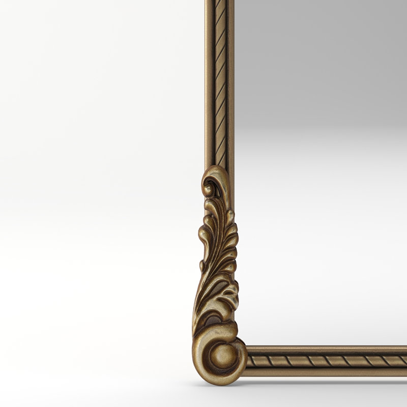 Miroir décoratif rétro en relief rétro pour décoration intérieure, 73.3
