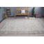 Découvrez un élégant tapis turc beige Oushak idéal pour votre salon ou votre grand espace de vie