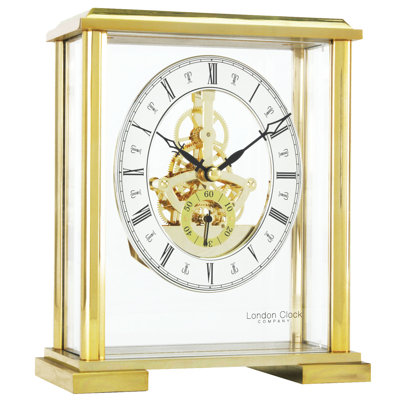 Metal Quartz movement / Crystal Tabletop Clock