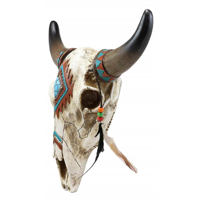Décoration murale Ebros Western Southwest Steer Bison Buffalo Bull Cow