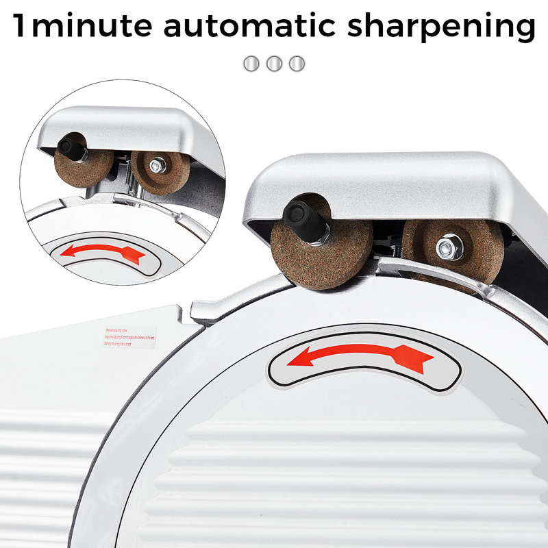 Blue Elephant Stainless Steel Meat Slicer