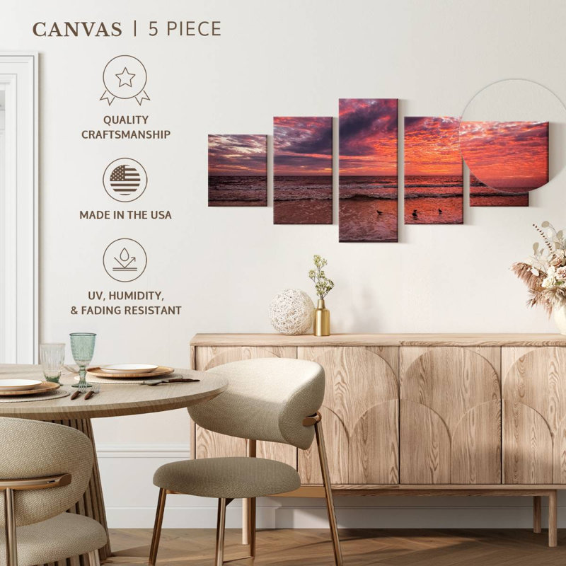 Fort Myers, coucher de soleil rose