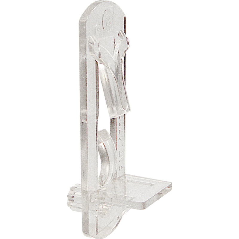 Prime-Line Self-Locking Shelf Support Pegs, Plastic, 5.4' H x 3.8' W