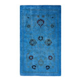 Overyed One-of-a-Kind Rectangle 2'6" X 4'3" Hand Knotted Area Rug