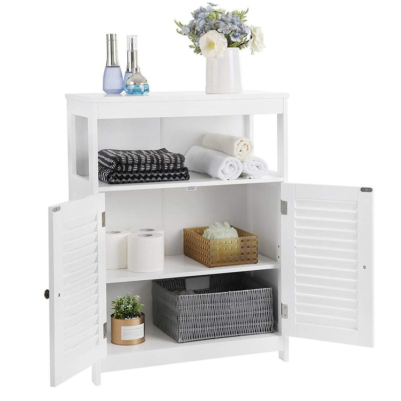 Armoire de salle de bain autoportante l 24 po x H 32 po x P 12 po Rayners