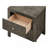 Chic Gray Transitional Nightstand-1533100283