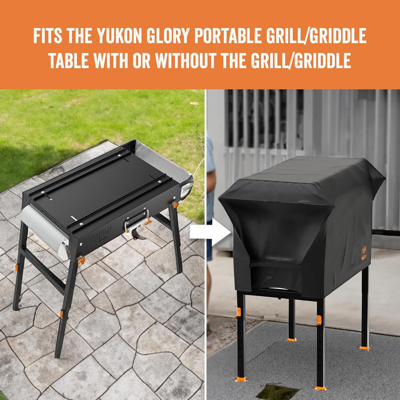 Yukon Glory griddle table cover for YG-1000, heavy-duty weatherproof
