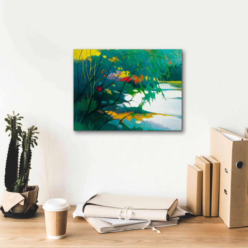 «Noonday Dreams» par Tadashi Asoma, art mural sur toile, H 12 po x l 16 po