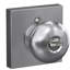 Plymouth Keyed Entry Knob with Collins Trim-1722193193