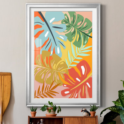 «Tropical Foliage I», reproduction d'art sur papier