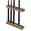 Solid Wood Sports Rack