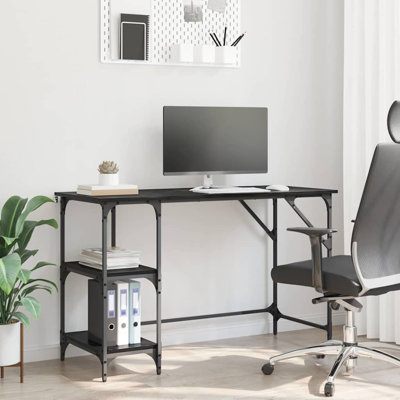 Metal Base Computer Desk