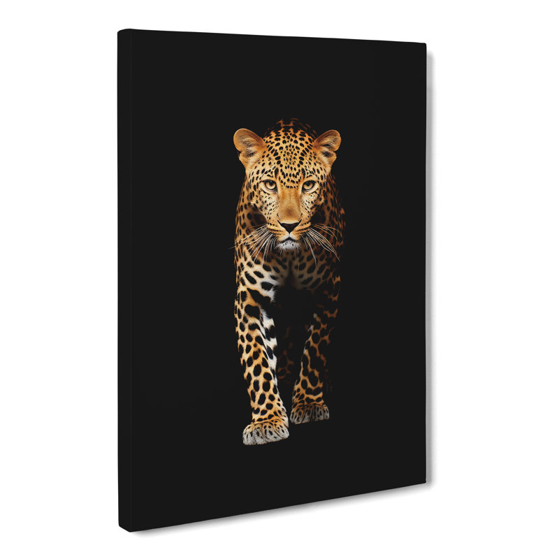 Leopard Minimalism No.2 - No Frame Print, 60cm H x 40cm W x 3cm D