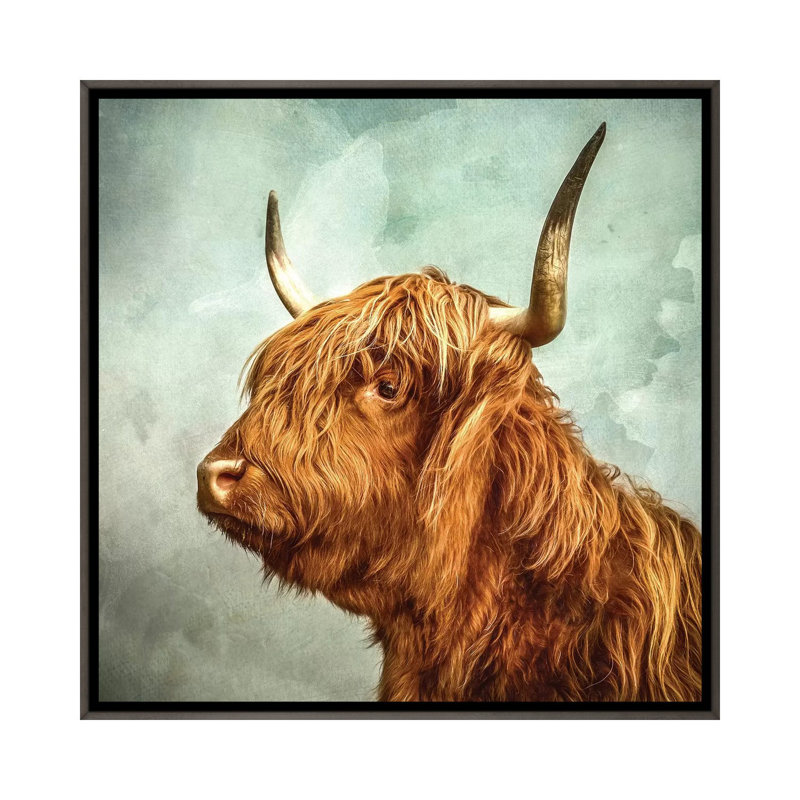 « Contemplation » par Mark Gemmell-impression d’art graphique, H 37 po x l 37 po x P 1,5 po, Pas de tapis