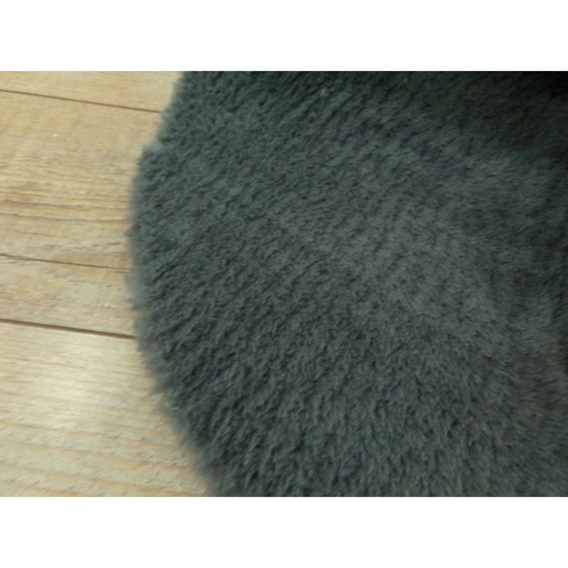 Premium Hall Carpet, Dark Grey, 39.4 x 39.4 Inches | 100% Polyester, 0.8-Inch Pile Height | Non-Slip Plush Underside, Antibacterial, Anti-Allergenic, Antistatic | Machine Washable at 86°F | Perfect for Home Décor