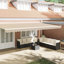 Vidaxl Replacement Fabric For Awning Sunshade Canopy Cloth Valance
