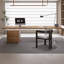 Bureau brun en bois massif rectangulaire avec 2 tiroirs-1139440850-1139440844