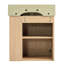 Armoire de salle de bain flottante de 21,6 po avec lavabo en céramique, trou de trop-plein, fermeture en douceur, utilisation moderne de l'espace, lavabo mural en céramique, trou unique pré-percé, porte, côté droit-1739473171