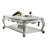 Vestavia 1-Shelf Coffee Table in Antique Pearl