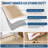 Washable Scalloped Area Rugs Living Room Rug Non Slip Stain-Resistant Rug for Bedroom Dining Room Home Office Linen-906377234-906377233