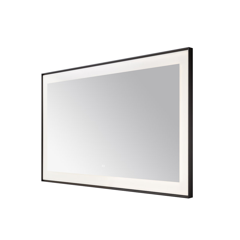 Lexington l 60 po x H 36 po x P 2,28 po, miroir lumineux à cadre mince, désembueur, éclairage à 3 températures de couleur, installation murale verticale ou horizontale