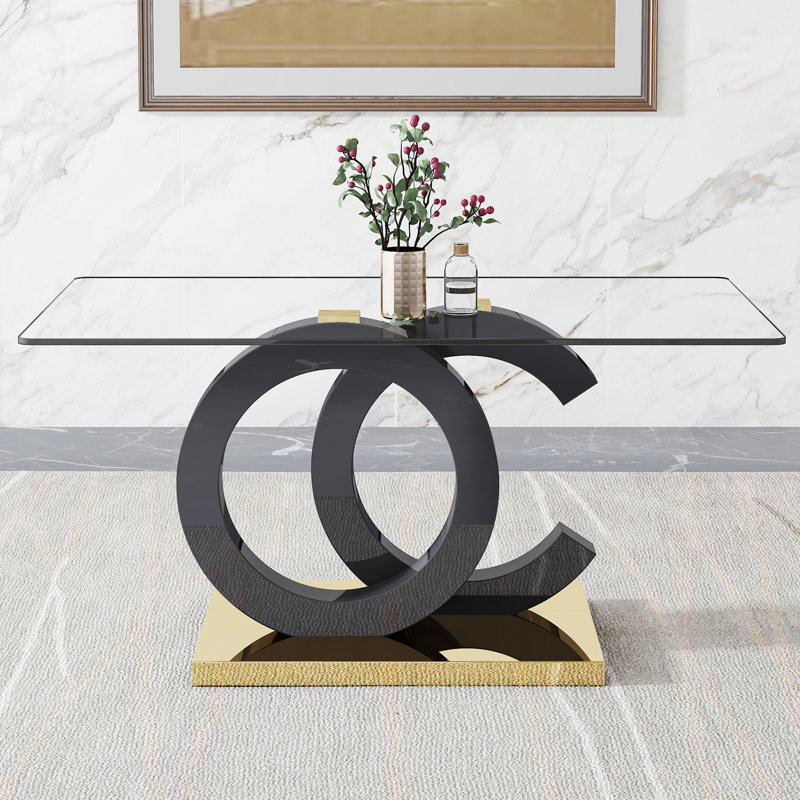 Table de salle à manger en verre