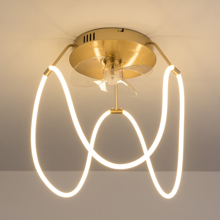Wiete Ceiling Fan with LED Lights