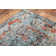 Tapis en laine bleu