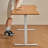 Black Rectangular Hight adjustable Solid wood Desks-178863085