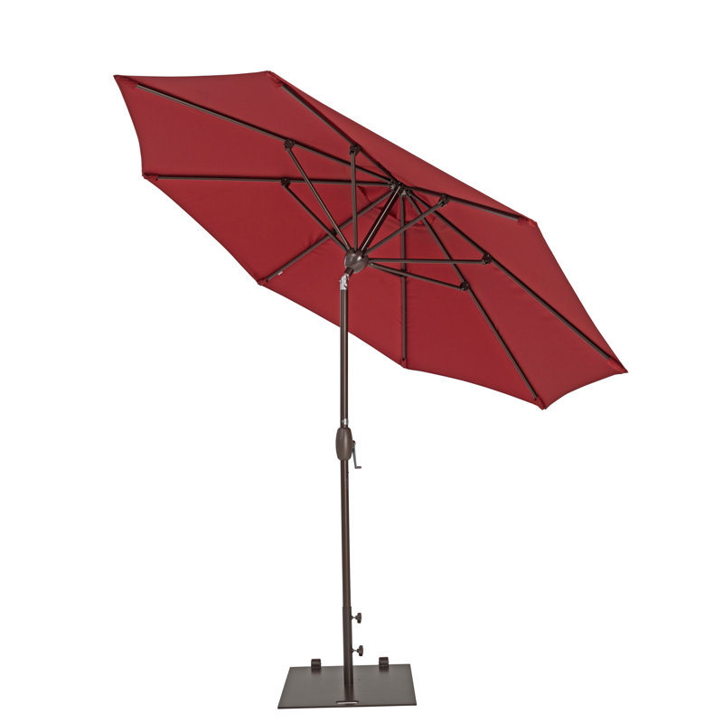 Nadeer 108'' Market Umbrella, Jockey Red