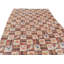Tapis antique en laine multicolore crocheté à motif floral multicolore American Antique